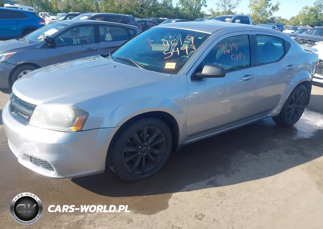 2014 Dodge Avenger Se VIN:1C3CDZAB6EN222613 - 2