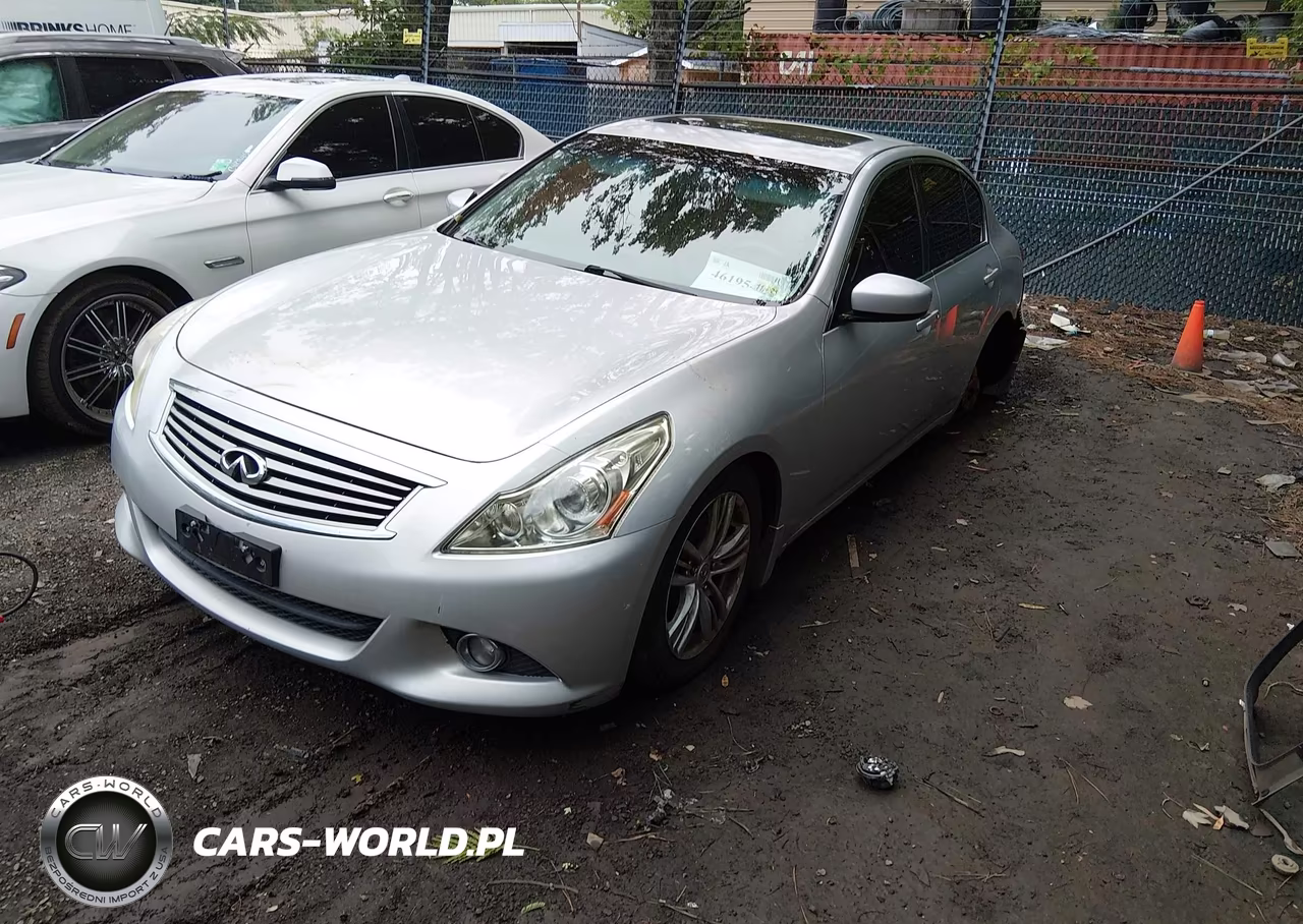 2012 Infiniti G37X VIN:JN1CV6AR1CM671367 - 2