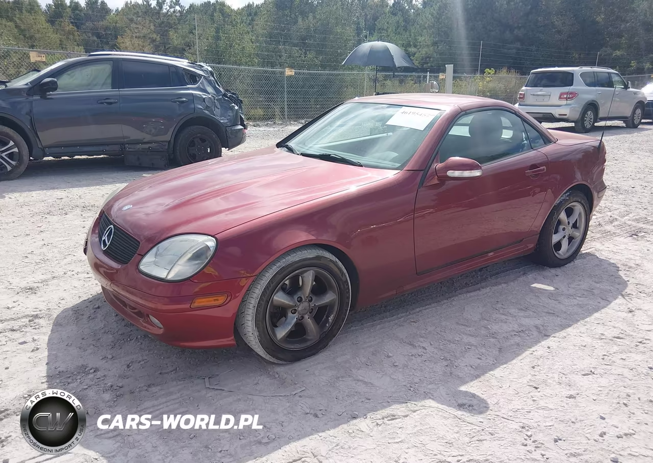 2002 Mercedes-Benz Slk 320 VIN:WDBKK65FX2F269186 - 2