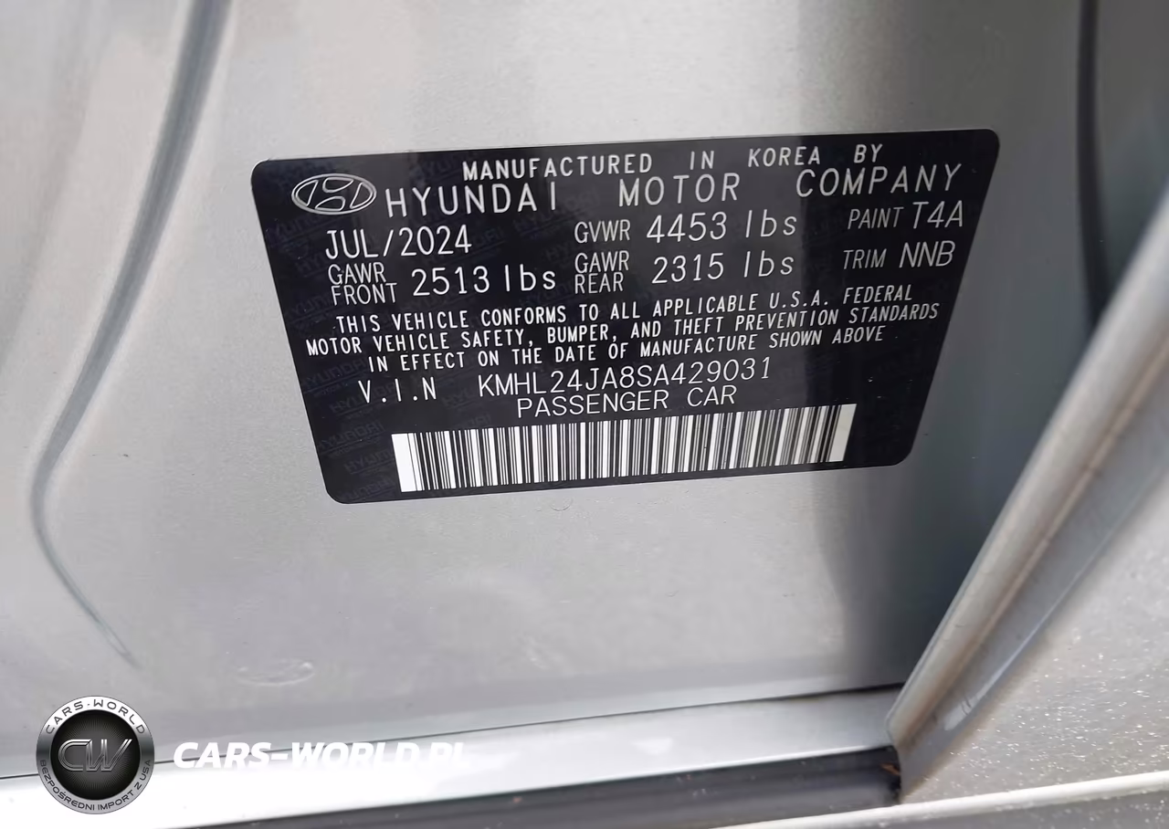 2025 Hyundai Sonata Se VIN:KMHL24JA8SA429031 - 9