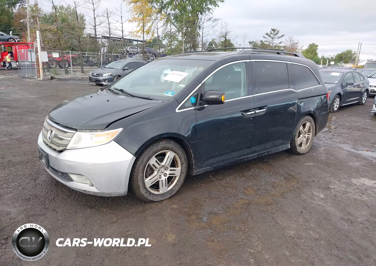 2012 Honda Odyssey Touring-Touring Elite VIN:5FNRL5H9XCB086051 - 2