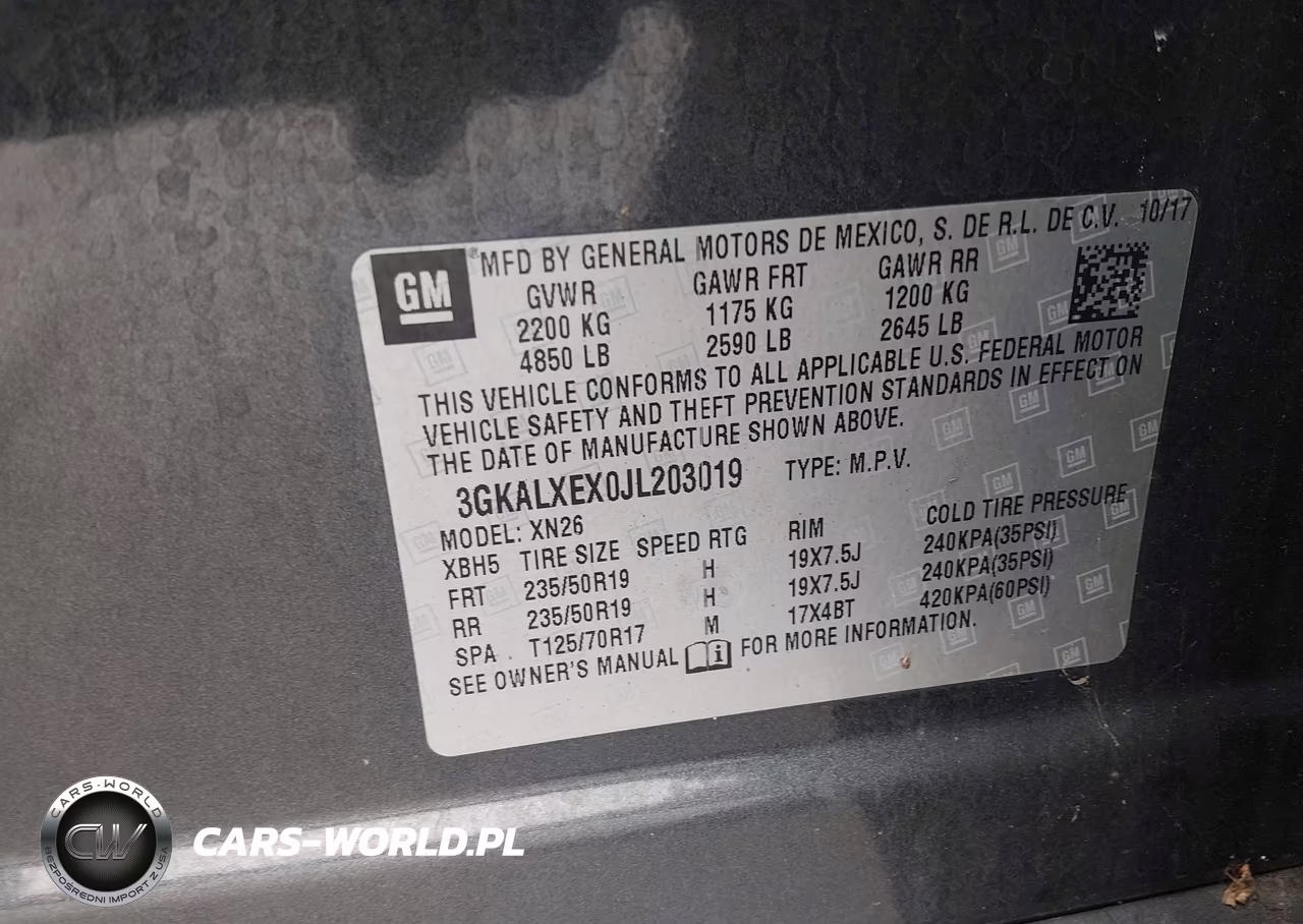 2018 GMC Terrain Denali VIN:3GKALXEX0JL203019 - 9