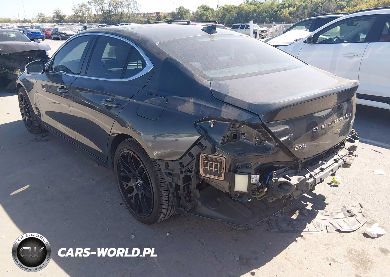 2022 Genesis G70 2.0T VIN:KMTG34TA5NU101182 - 3