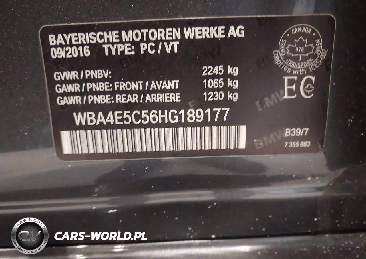 2017 BMW 440I Gran Coupe xDrive VIN:WBA4E5C56HG189177 - 9