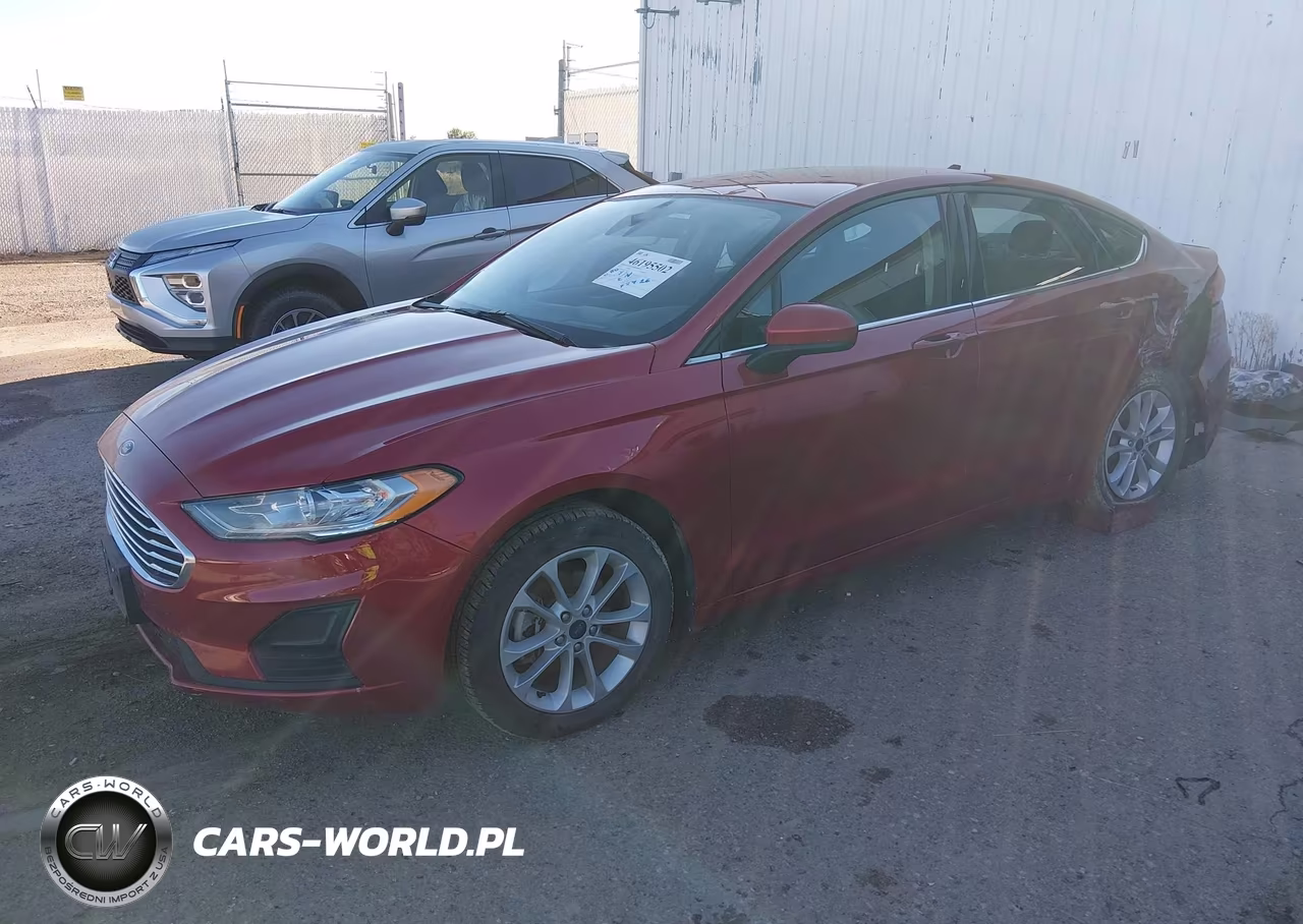 2020 Ford Fusion Hybrid Se VIN:3FA6P0LUXLR190193 - 2