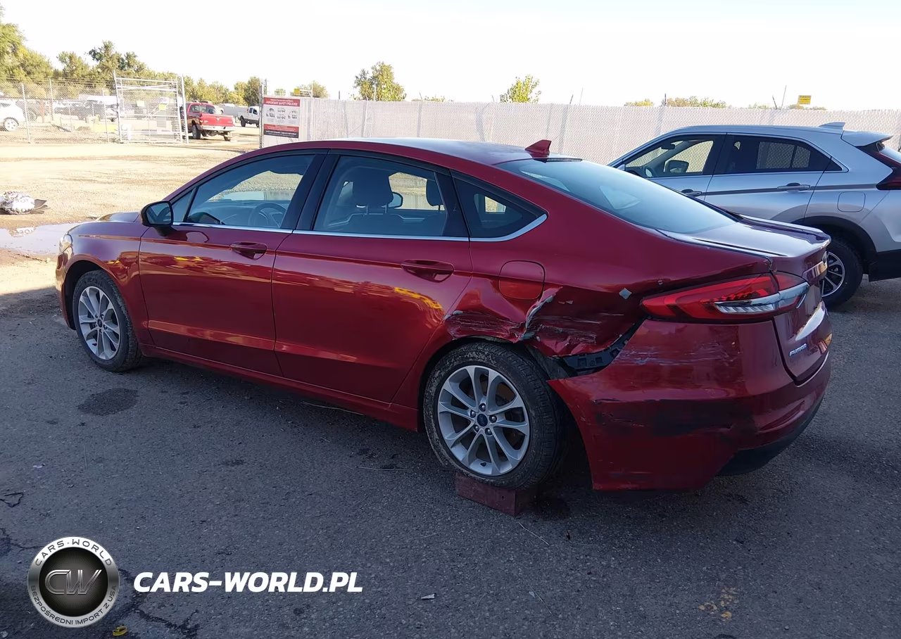 2020 Ford Fusion Hybrid Se VIN:3FA6P0LUXLR190193 - 3