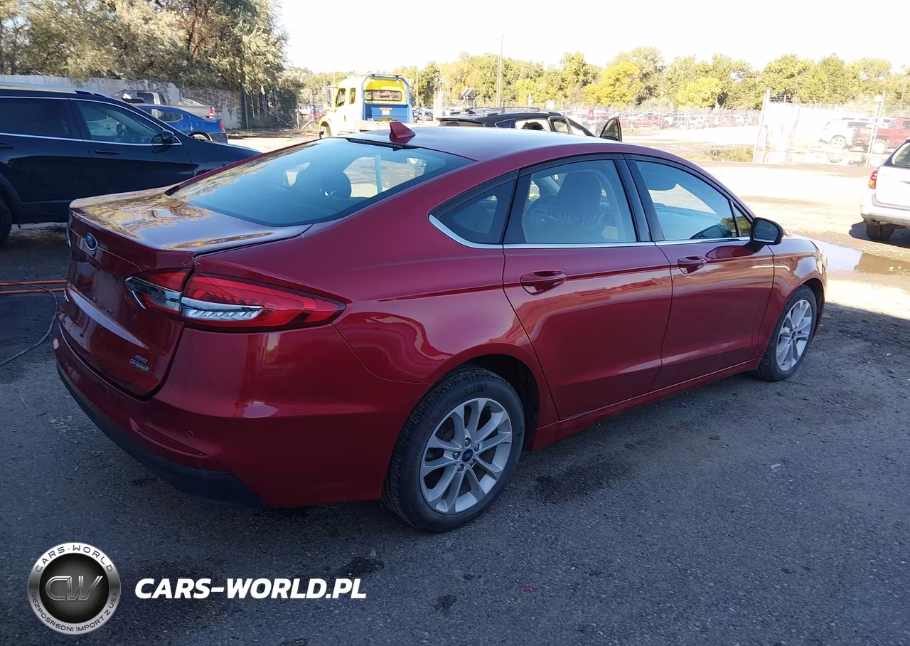 2020 Ford Fusion Hybrid Se VIN:3FA6P0LUXLR190193 - 4