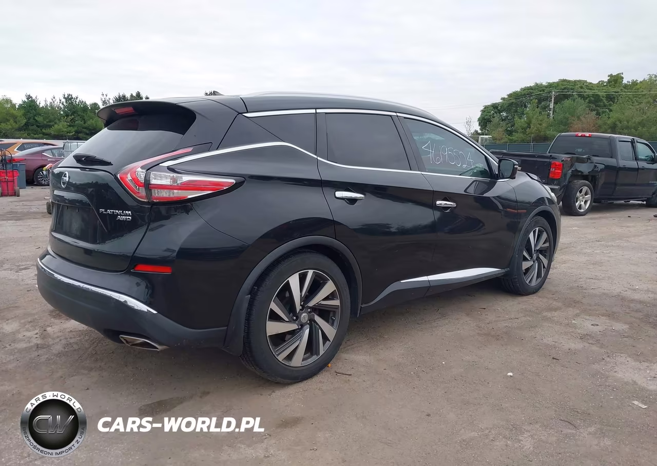 2015 Nissan Murano Platinum VIN:5N1AZ2MH0FN222065 - 4