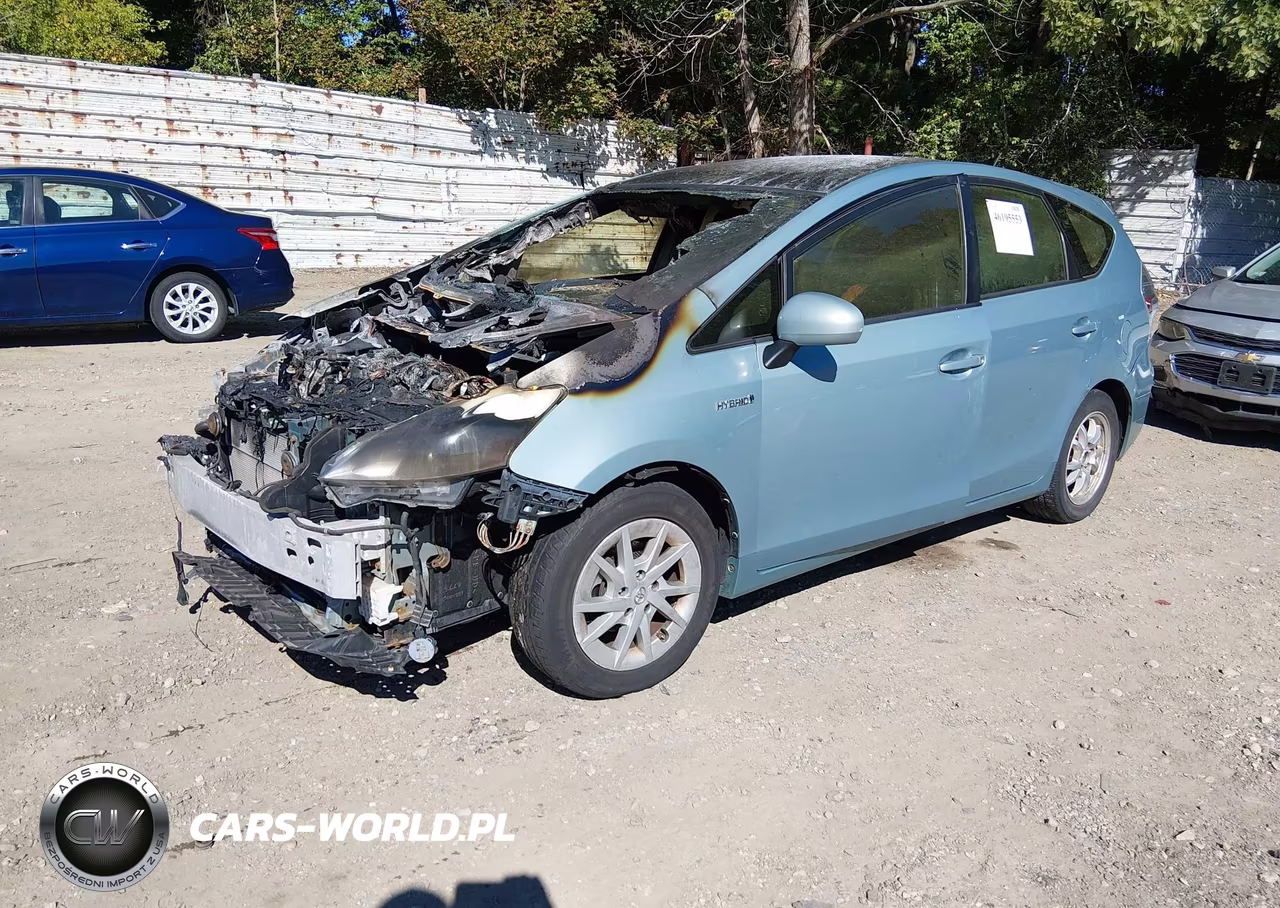 2014 Toyota Prius V Three VIN:JTDZN3EUXEJ012972 - 2