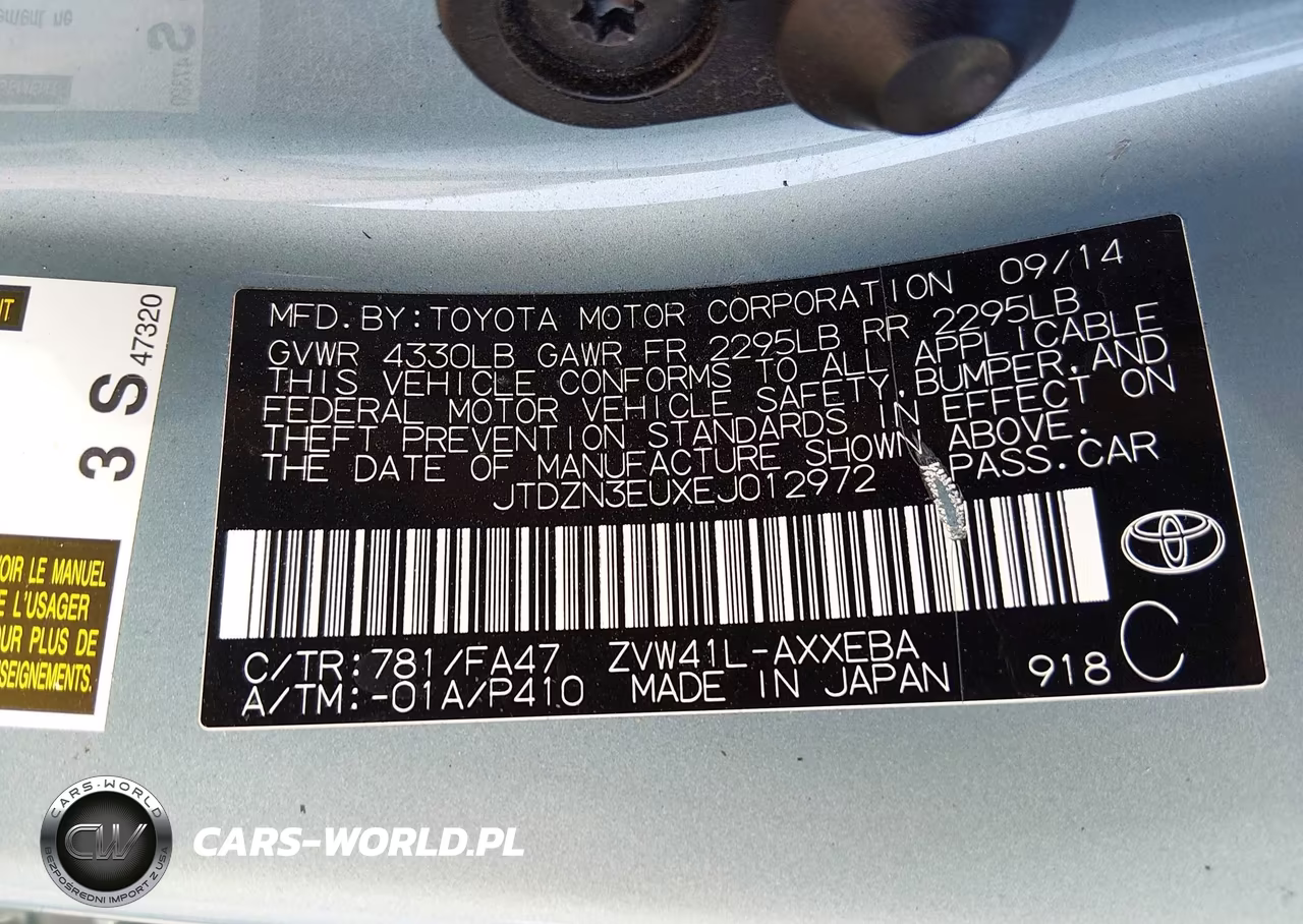 2014 Toyota Prius V Three VIN:JTDZN3EUXEJ012972 - 9