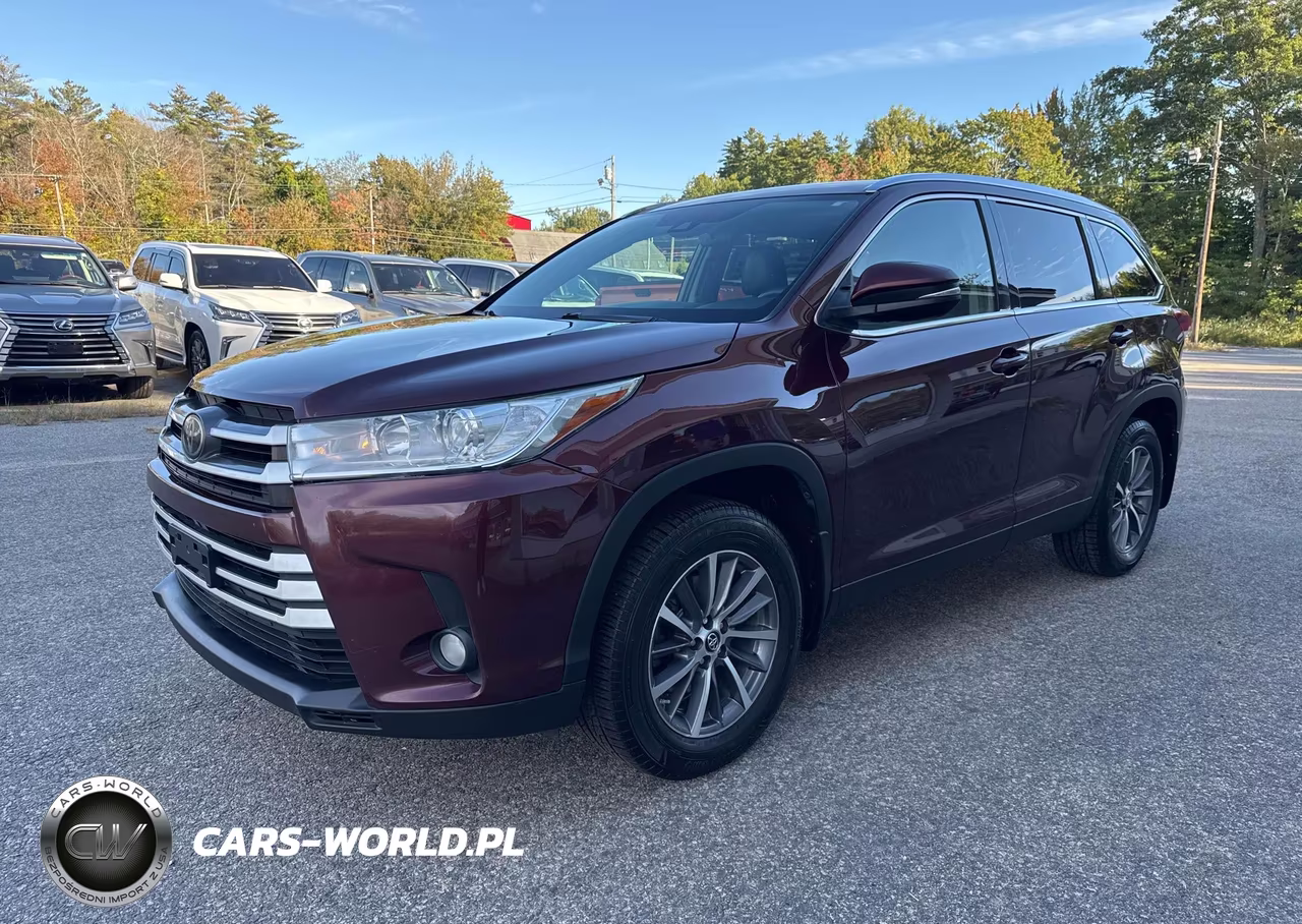 2019 Toyota Highlander Xle VIN:5TDJZRFH7KS970522 - 2