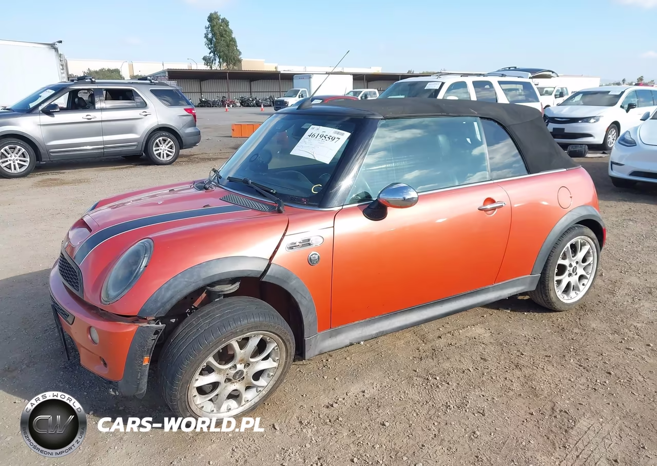 2006 Mini Cooper S VIN:WMWRH33556TL93149 - 2
