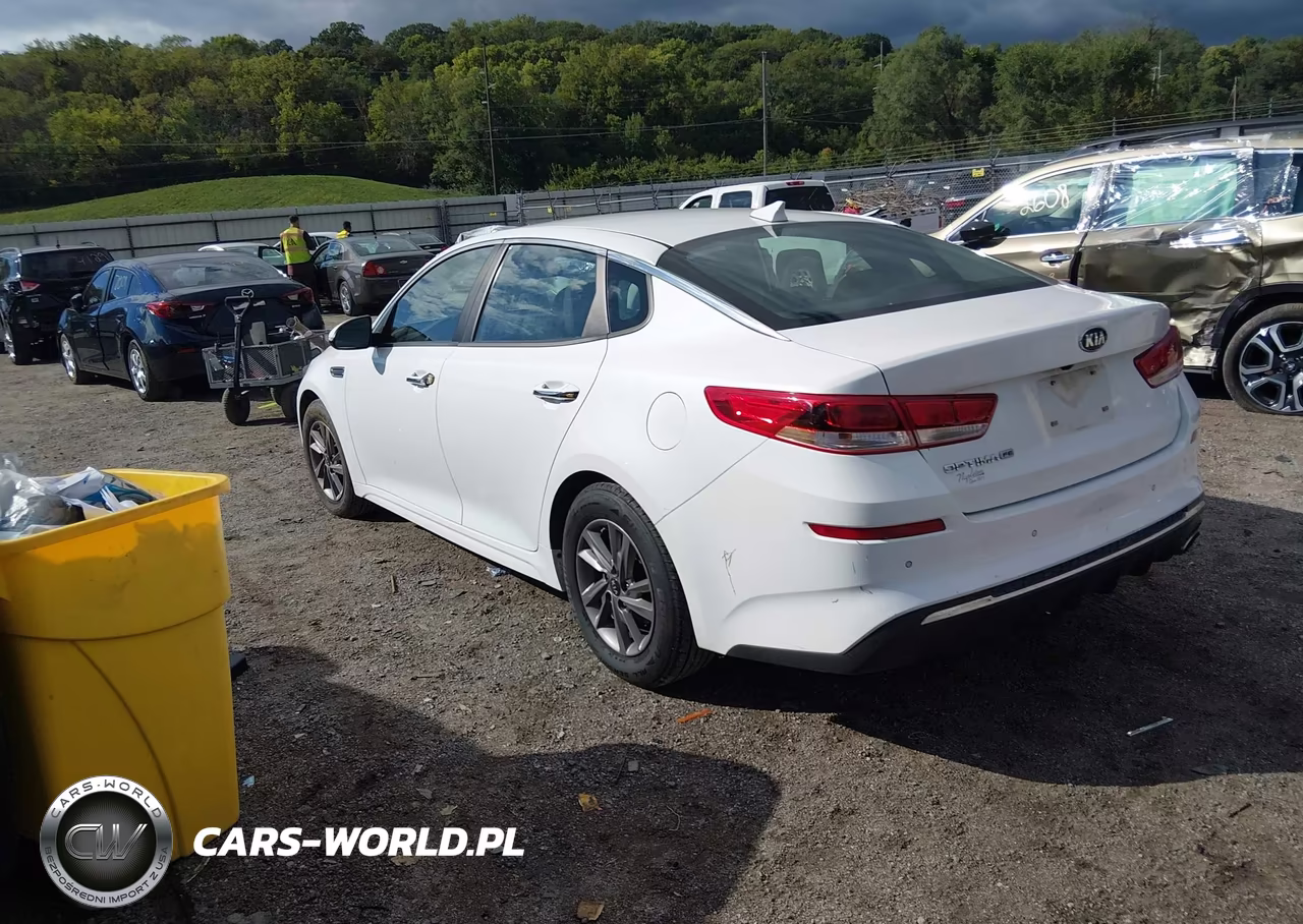 2020 Kia Optima Lx VIN:5XXGT4L34LG440566 - 3