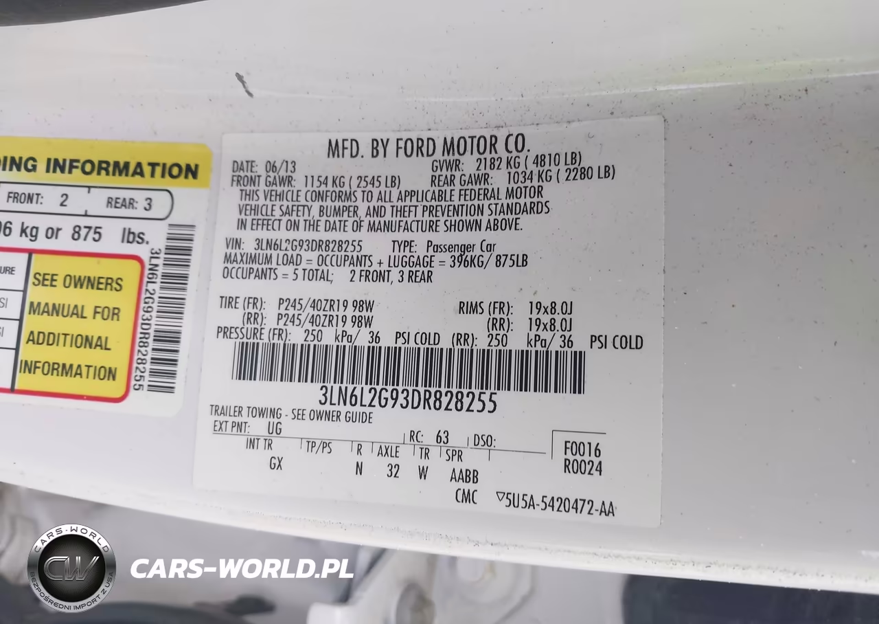 2013 Lincoln Mkz VIN:3LN6L2G93DR828255 - 9