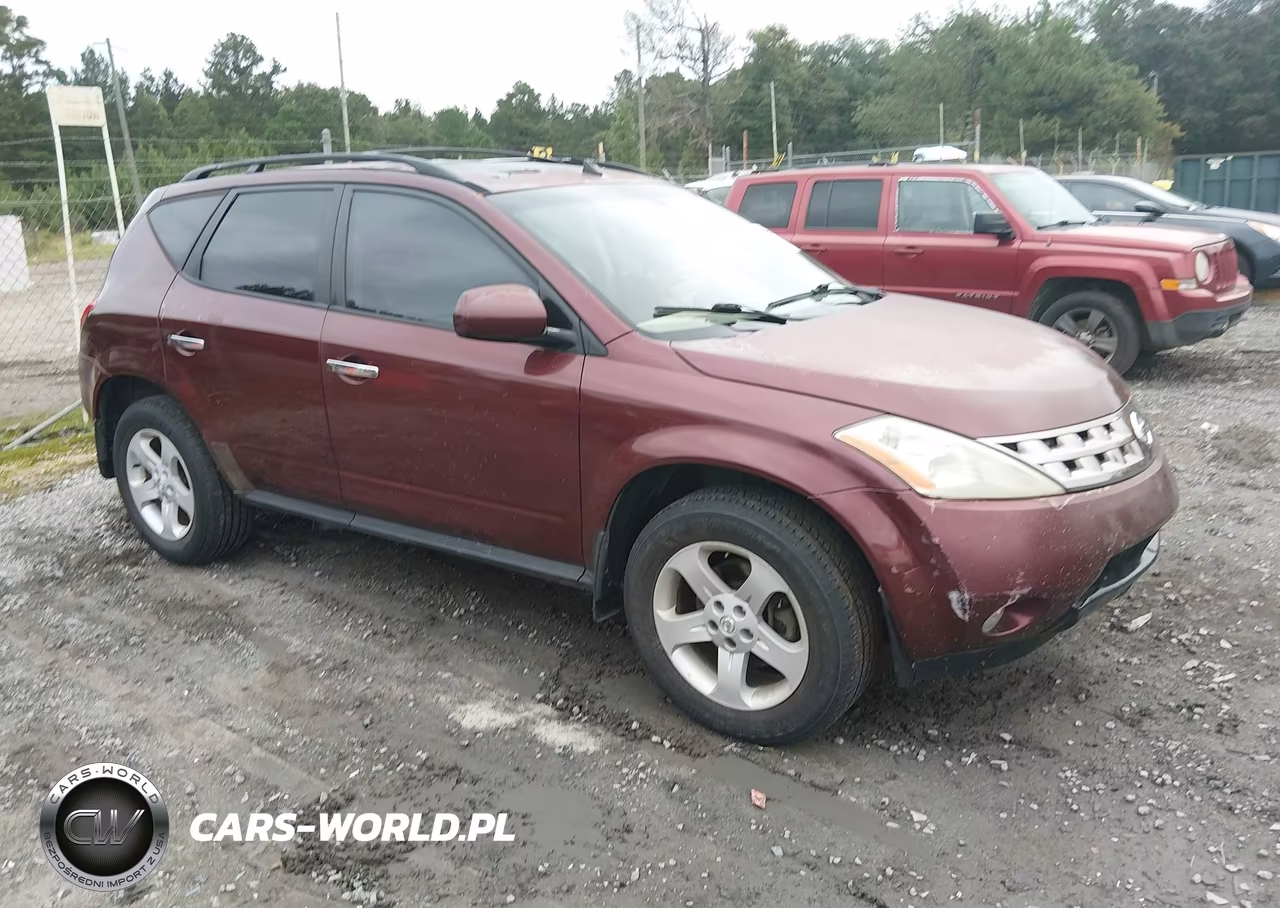 2005 Nissan Murano Sl VIN:JN8AZ08W15W428607 - 1