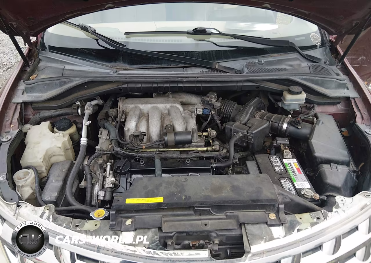 2005 Nissan Murano Sl VIN:JN8AZ08W15W428607 - 10