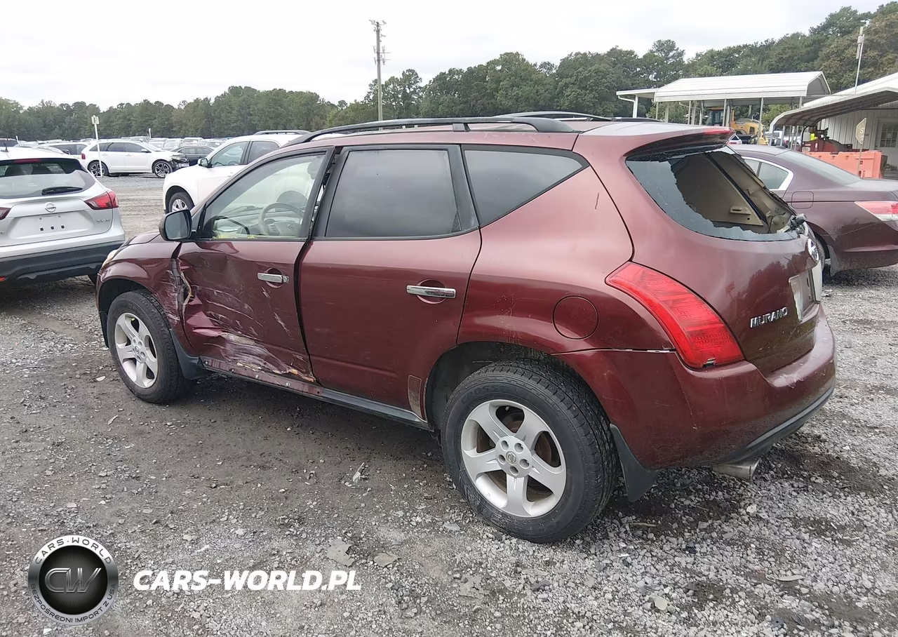 2005 Nissan Murano Sl VIN:JN8AZ08W15W428607 - 3