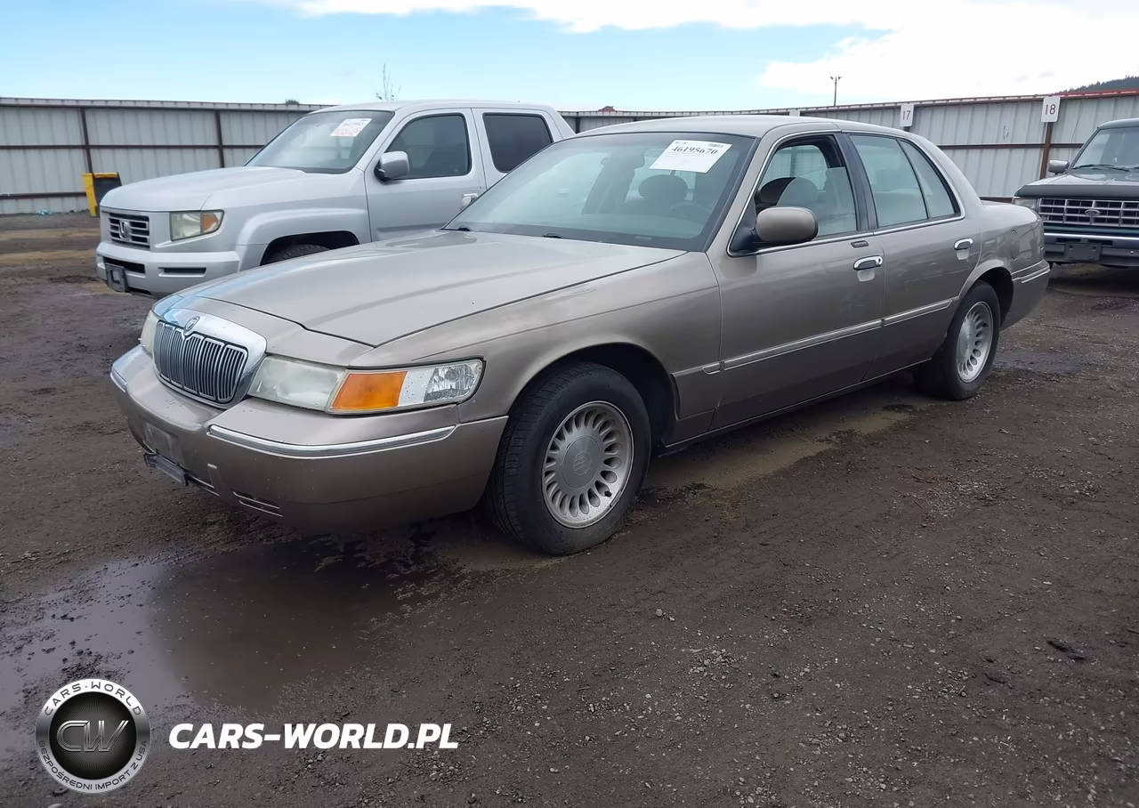 2001 Mercury Grand Marquis Ls VIN:2MEFM75W71X693400 - 2