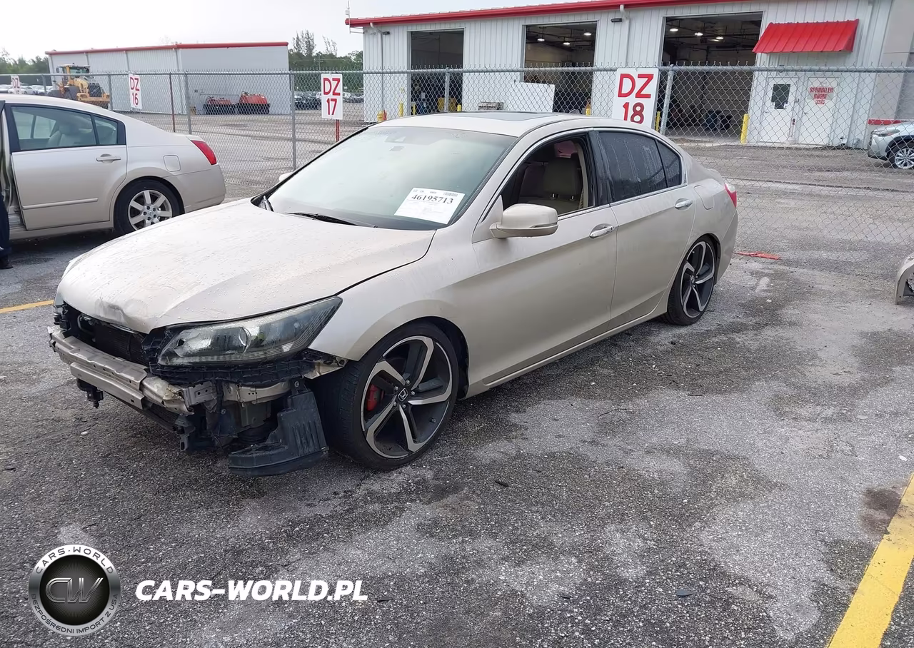 2013 Honda Accord Sdn Ex-L-Ex-L V-6 VIN:1HGCR3F88DA021536 - 2