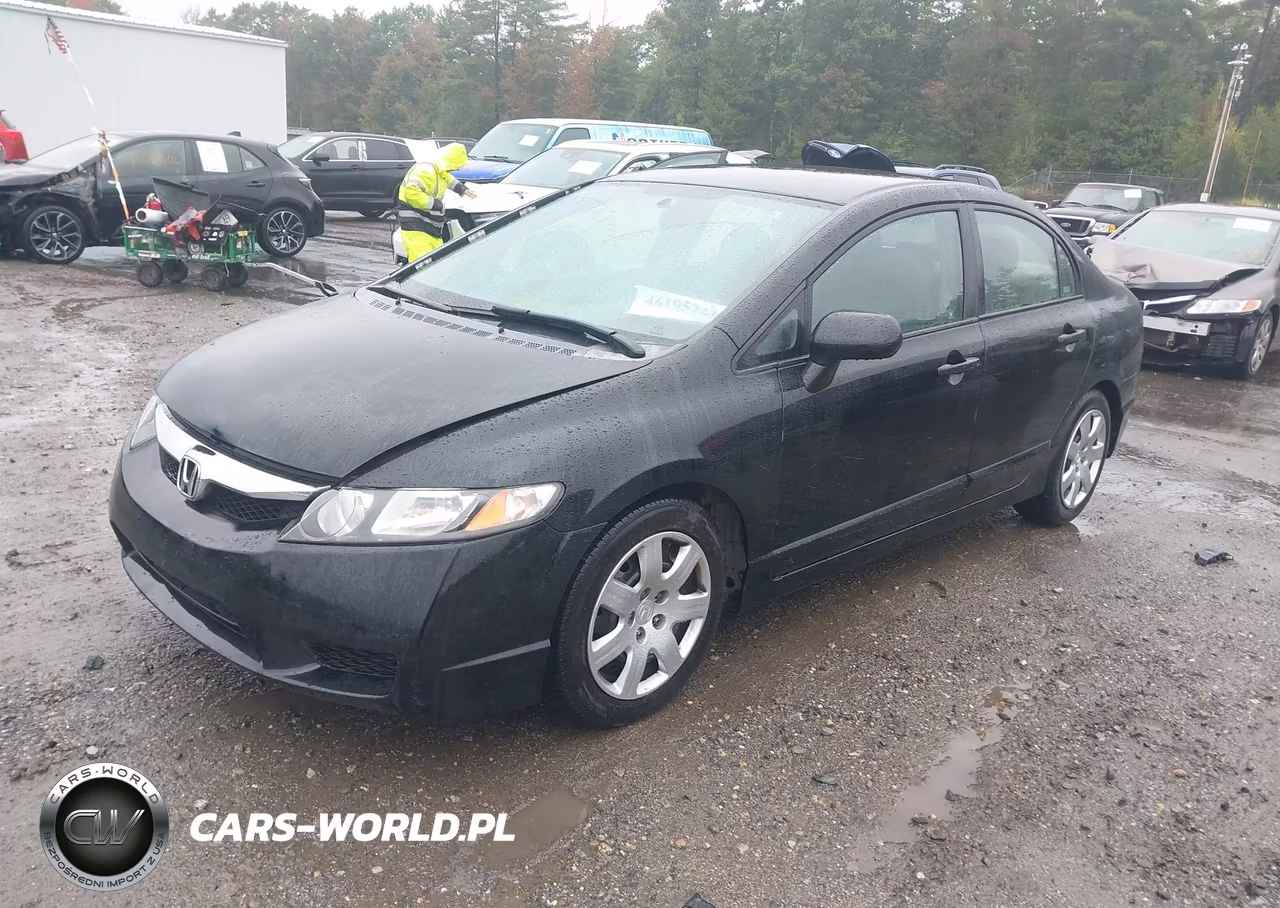 2009 Honda Civic Lx VIN:2HGFA165X9H338869 - 2