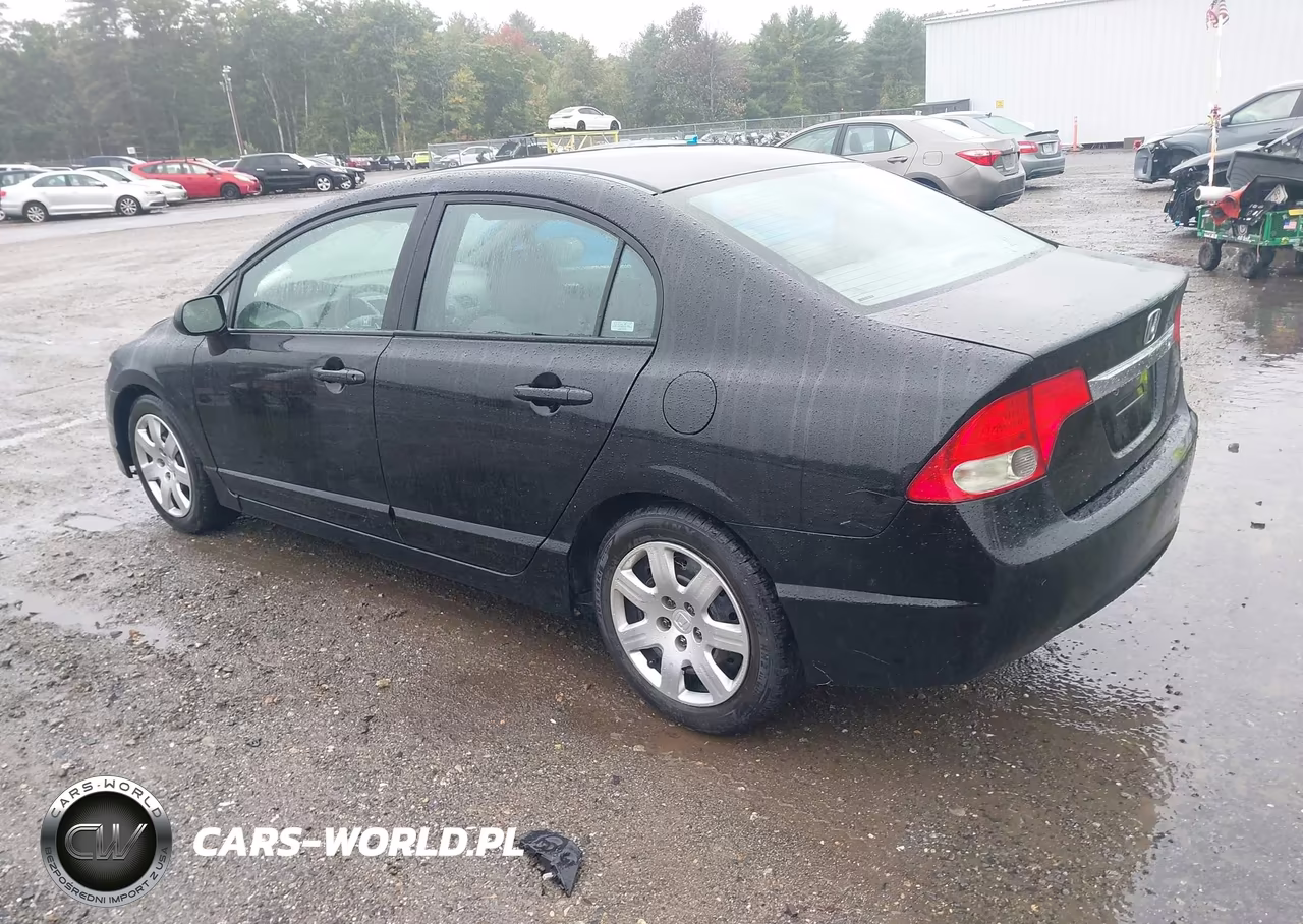 2009 Honda Civic Lx VIN:2HGFA165X9H338869 - 3