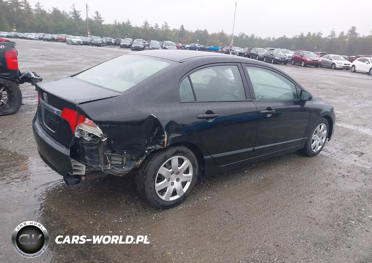 2009 Honda Civic Lx VIN:2HGFA165X9H338869 - 4