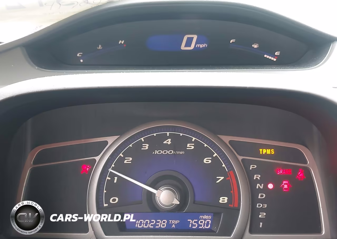 2009 Honda Civic Lx VIN:2HGFA165X9H338869 - 7