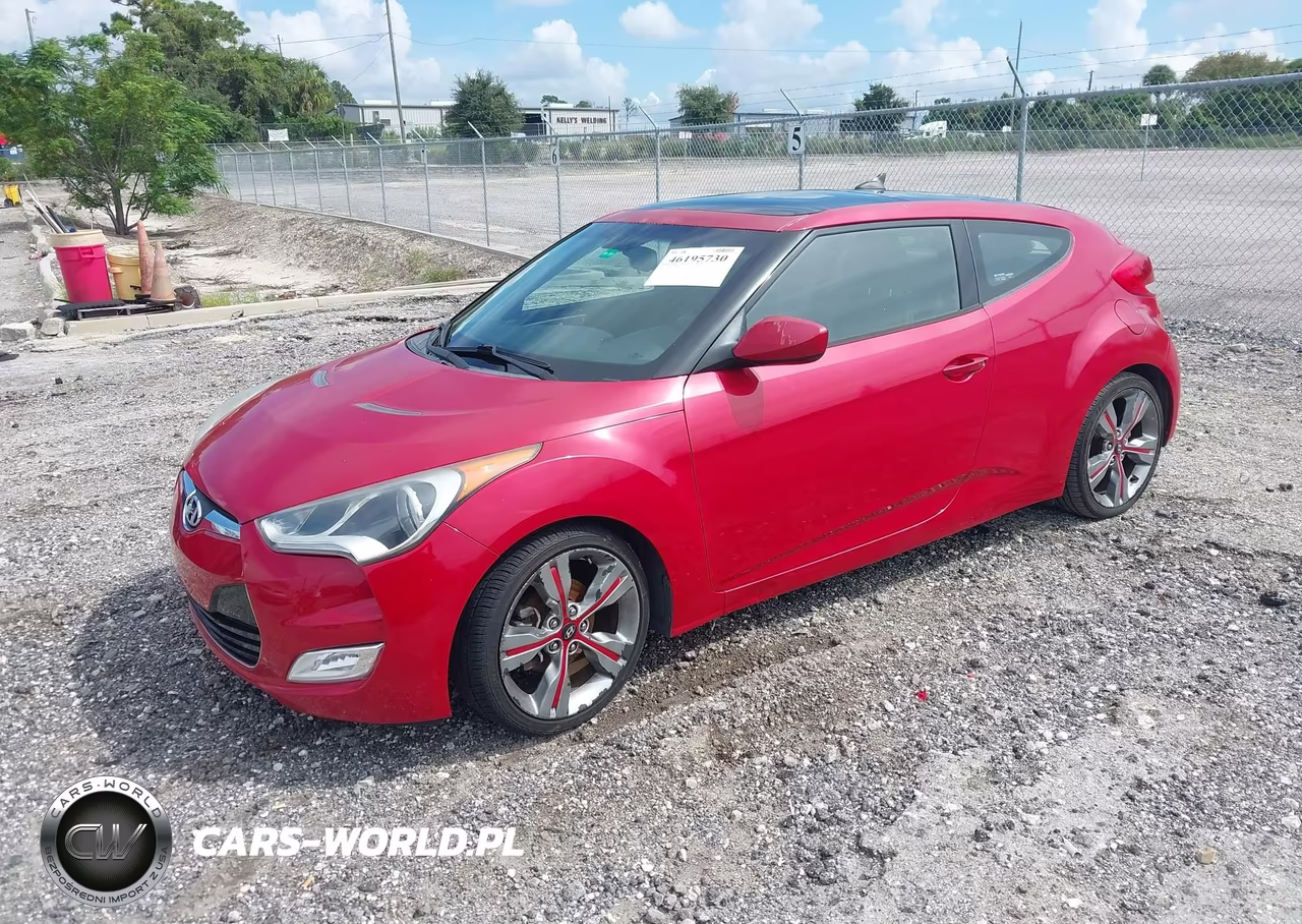 2015 Hyundai Veloster VIN:KMHTC6AD5FU230350 - 2