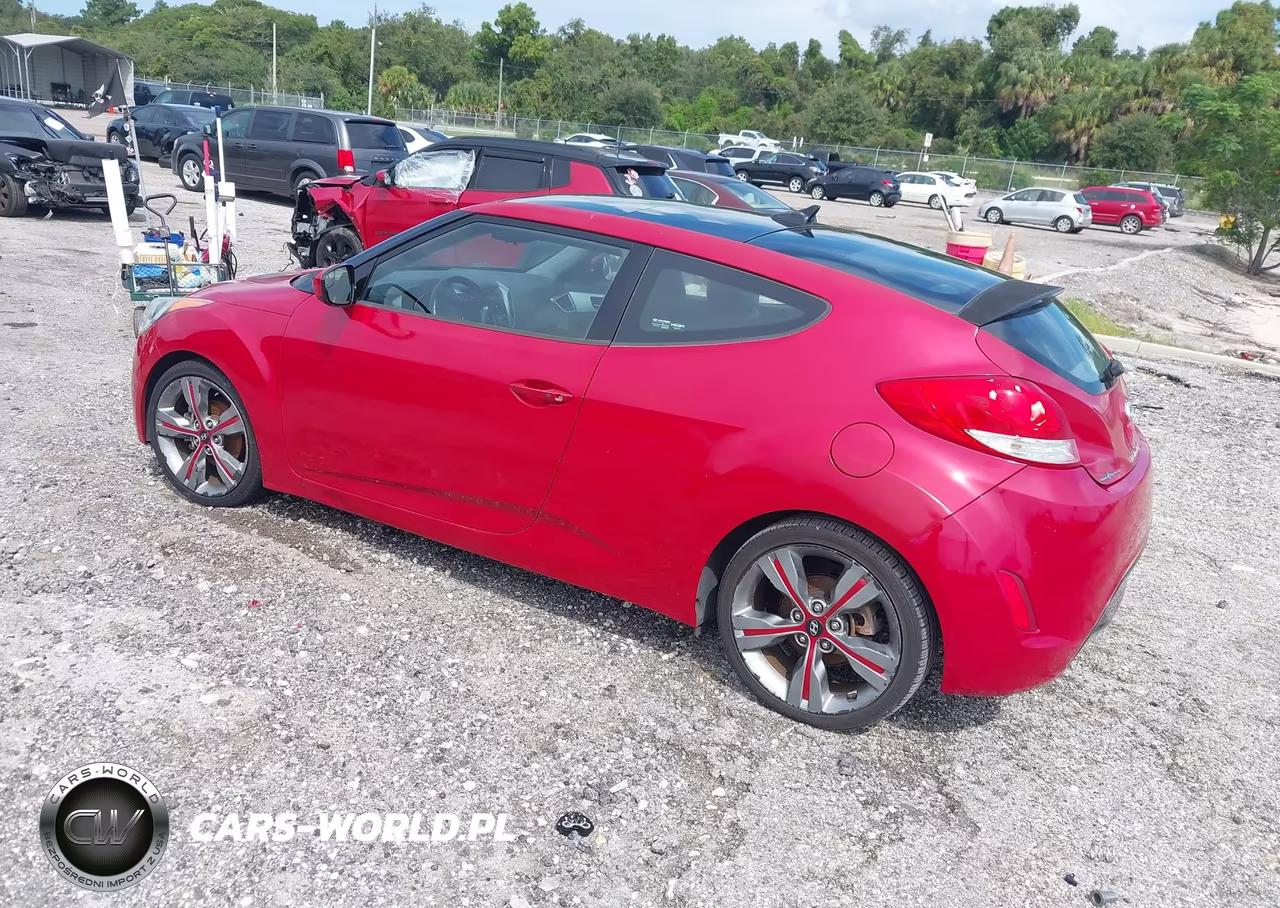 2015 Hyundai Veloster VIN:KMHTC6AD5FU230350 - 3