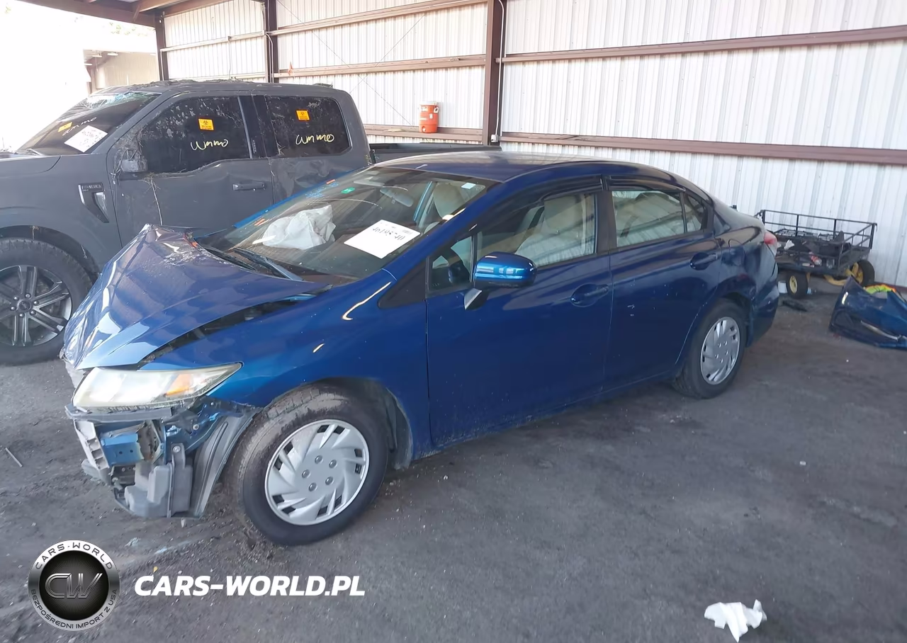 2014 Honda Civic Lx VIN:19XFB2F55EE049731 - 2