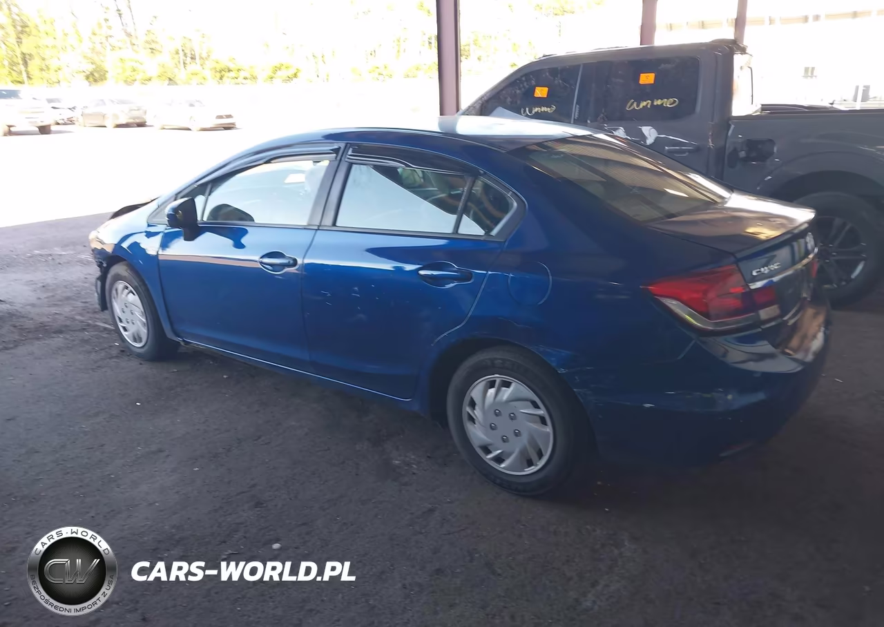 2014 Honda Civic Lx VIN:19XFB2F55EE049731 - 3