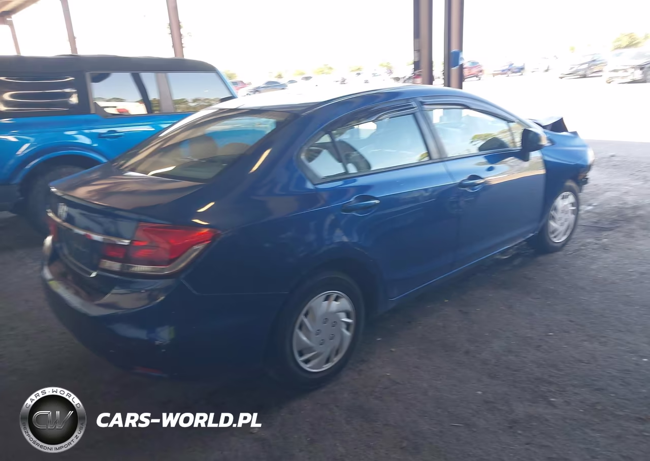 2014 Honda Civic Lx VIN:19XFB2F55EE049731 - 4