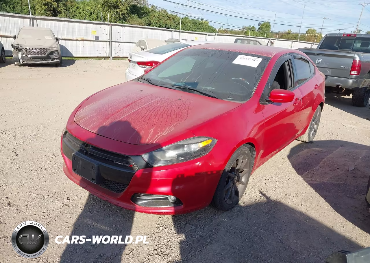 2016 Dodge Dart Sxt VIN:1C3CDFBB9GD507747 - 2