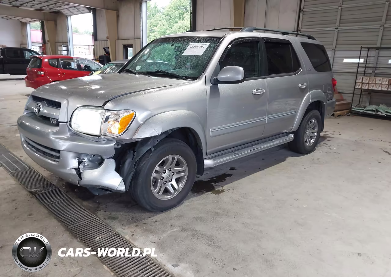 2007 Toyota Sequoia Sr5 VIN:5TDZT34A27S295287 - 2