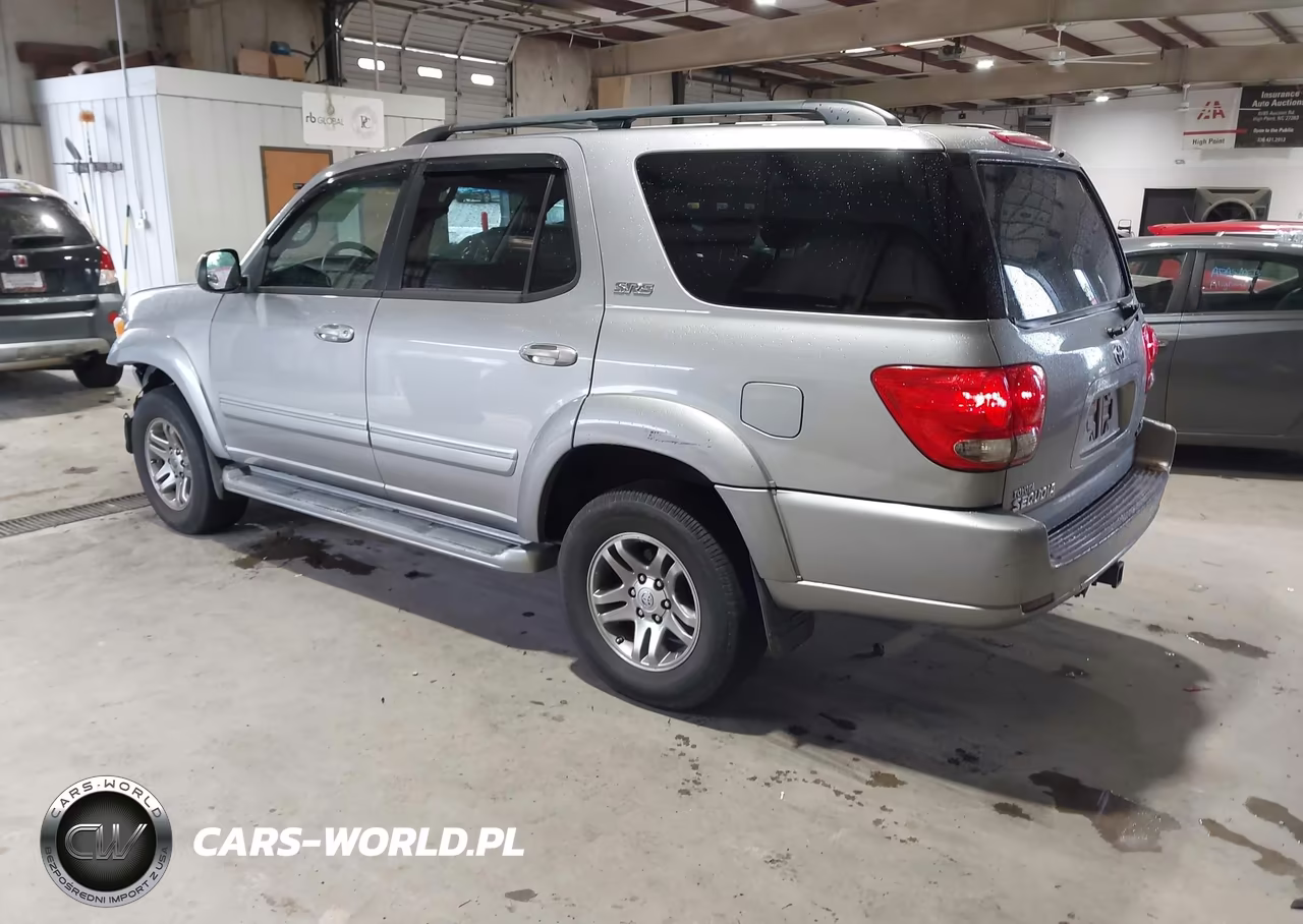 2007 Toyota Sequoia Sr5 VIN:5TDZT34A27S295287 - 3