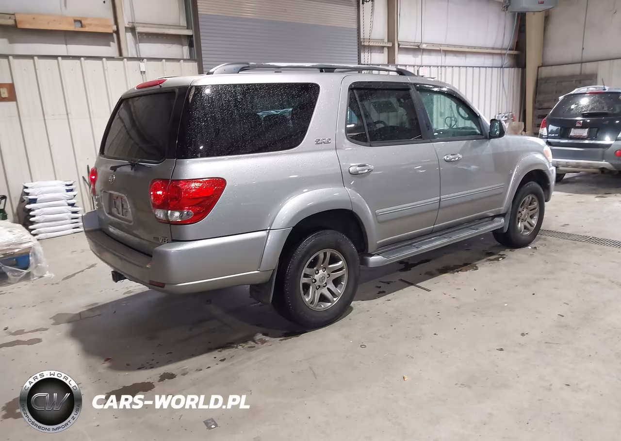 2007 Toyota Sequoia Sr5 VIN:5TDZT34A27S295287 - 4