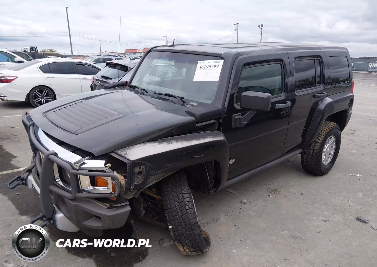 2008 Hummer H3 Suv VIN:5GTEN13E288154106 - 2
