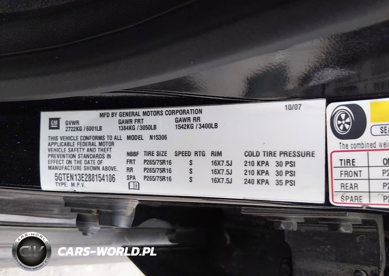 2008 Hummer H3 Suv VIN:5GTEN13E288154106 - 9