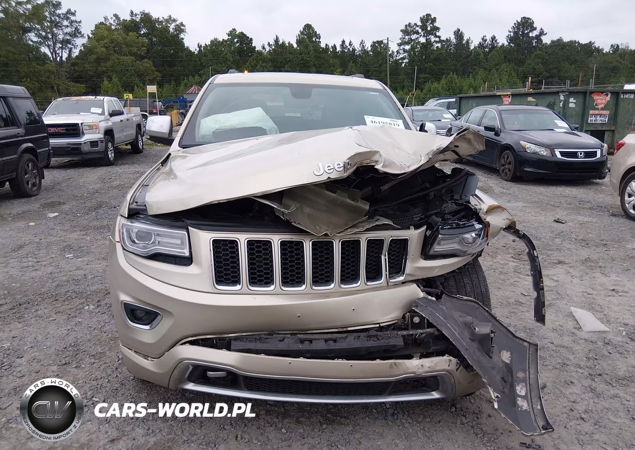 2014 Jeep Grand Cherokee Overland VIN:1C4RJECG5EC206608 - 12