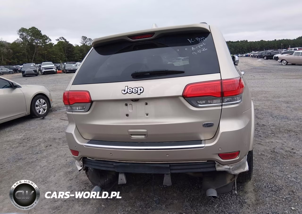2014 Jeep Grand Cherokee Overland VIN:1C4RJECG5EC206608 - 16