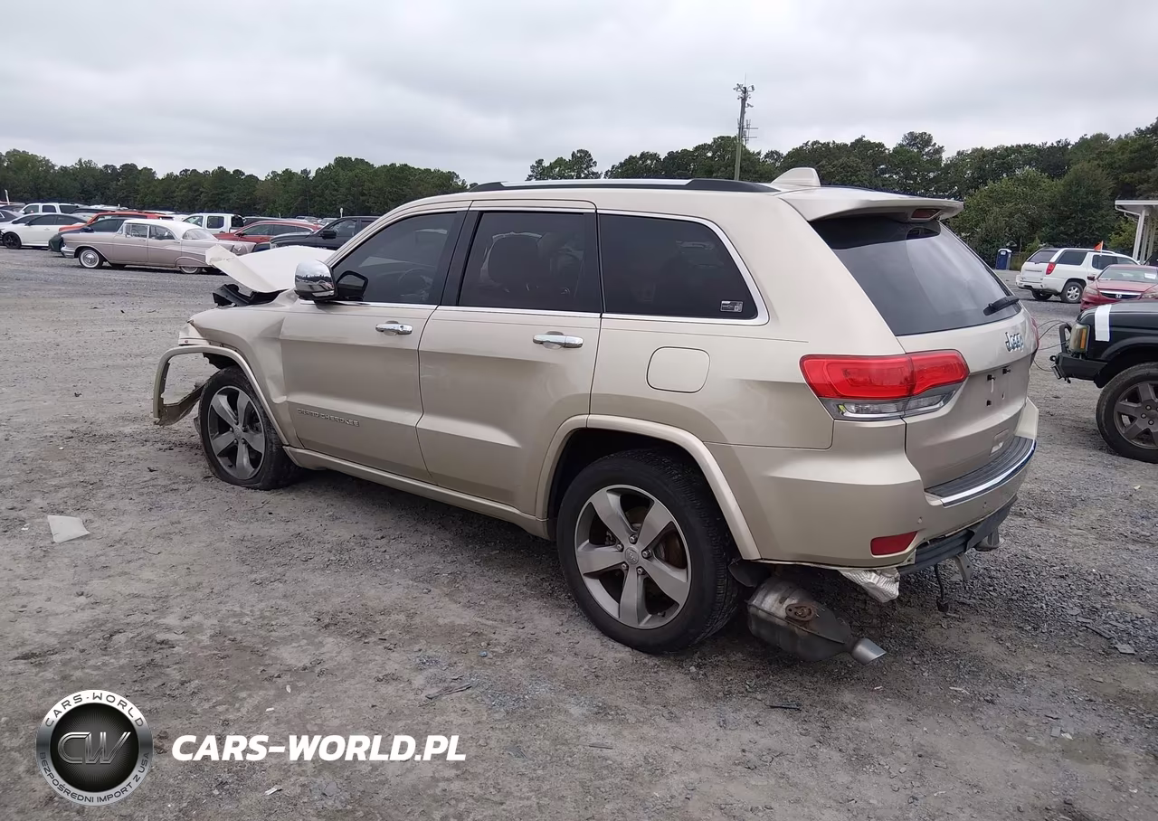 2014 Jeep Grand Cherokee Overland VIN:1C4RJECG5EC206608 - 3