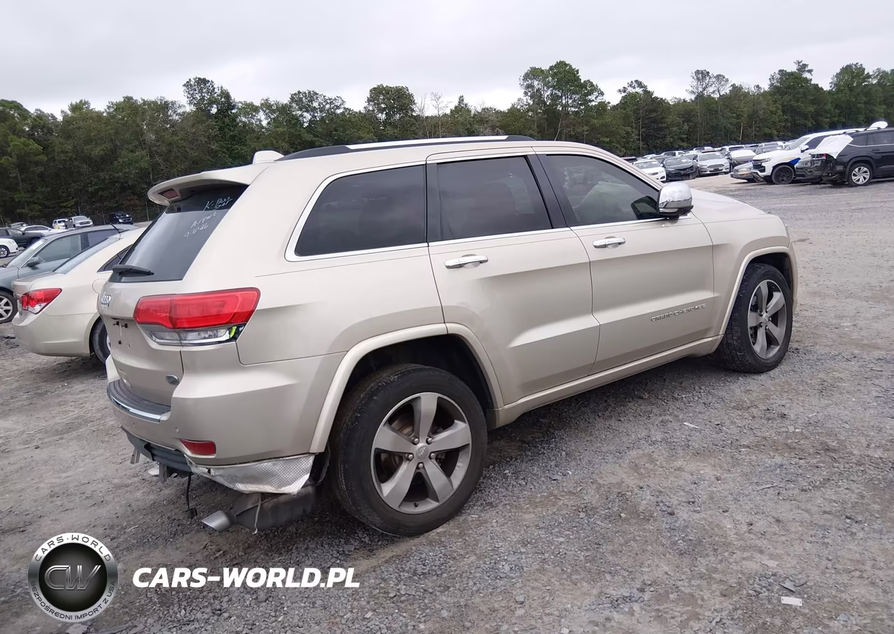 2014 Jeep Grand Cherokee Overland VIN:1C4RJECG5EC206608 - 4