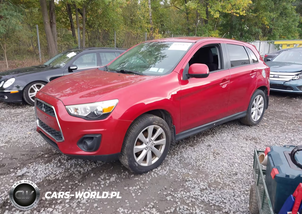 2014 Mitsubishi Outlander Sport Es VIN:4A4AR3AUXEE004461 - 2