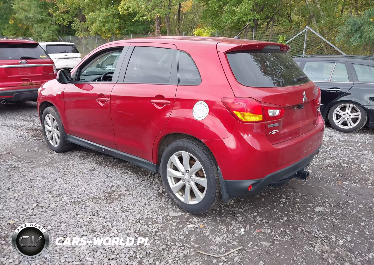 2014 Mitsubishi Outlander Sport Es VIN:4A4AR3AUXEE004461 - 3