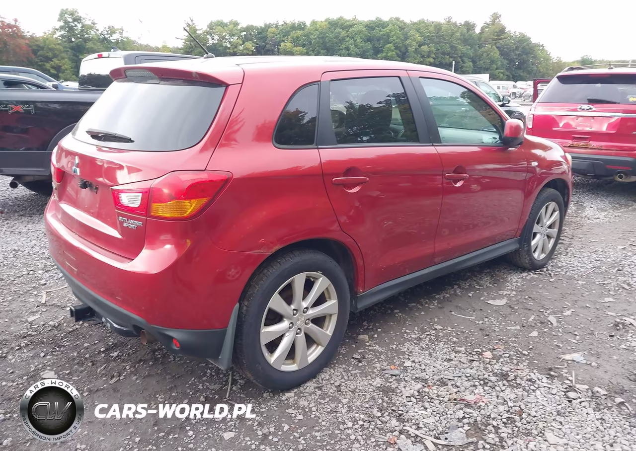 2014 Mitsubishi Outlander Sport Es VIN:4A4AR3AUXEE004461 - 4