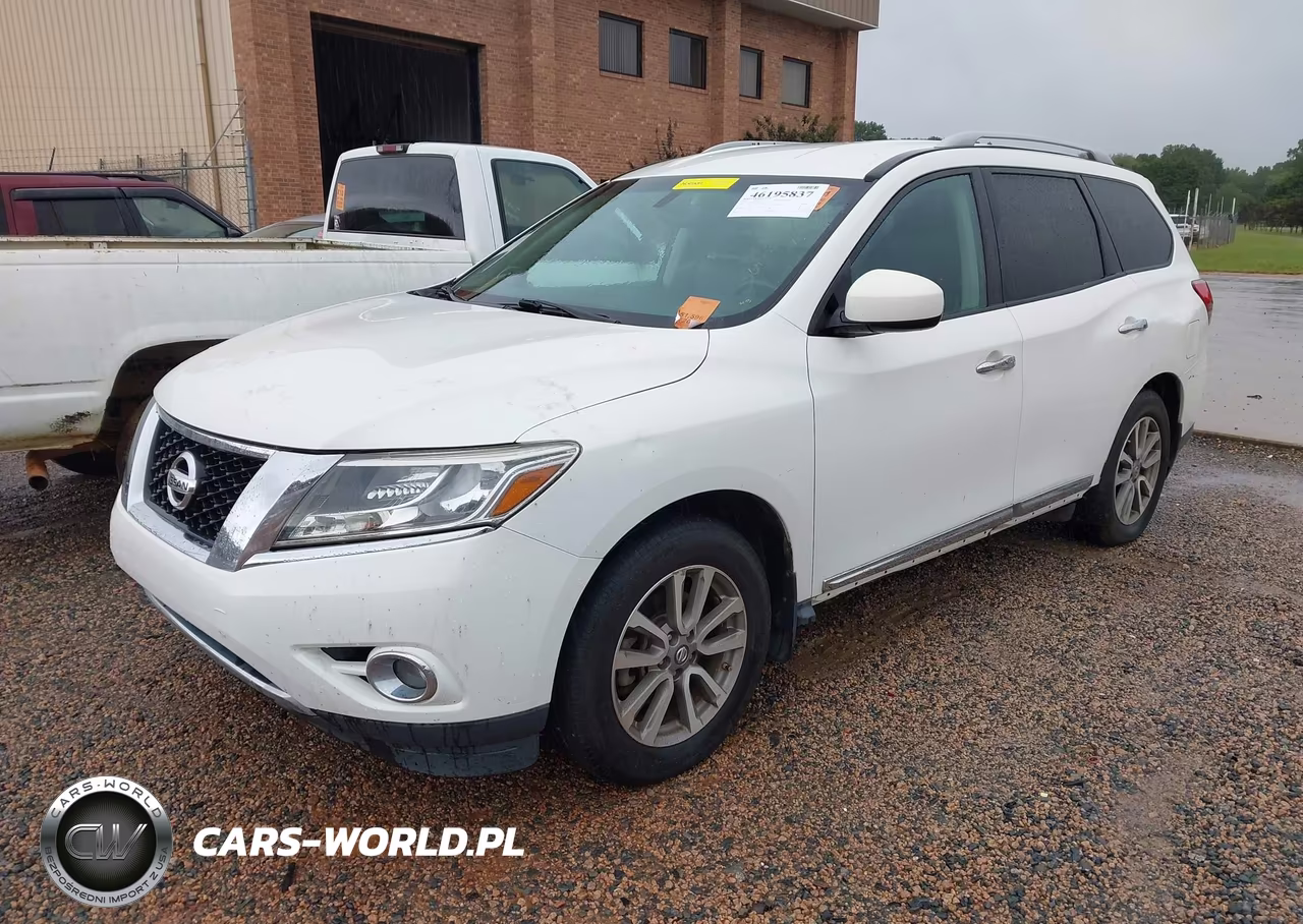 2014 Nissan Pathfinder Sl VIN:5N1AR2MN8EC676273 - 2