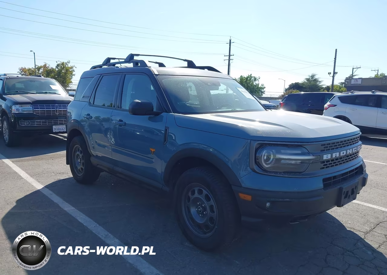 2022 Ford Bronco Sport Badlands VIN:3FMCR9D98NRD22534 - 1