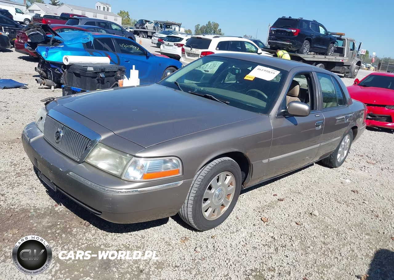 2005 Mercury Grand Marquis Ls-Lse VIN:2MEFM75W95X636346 - 2
