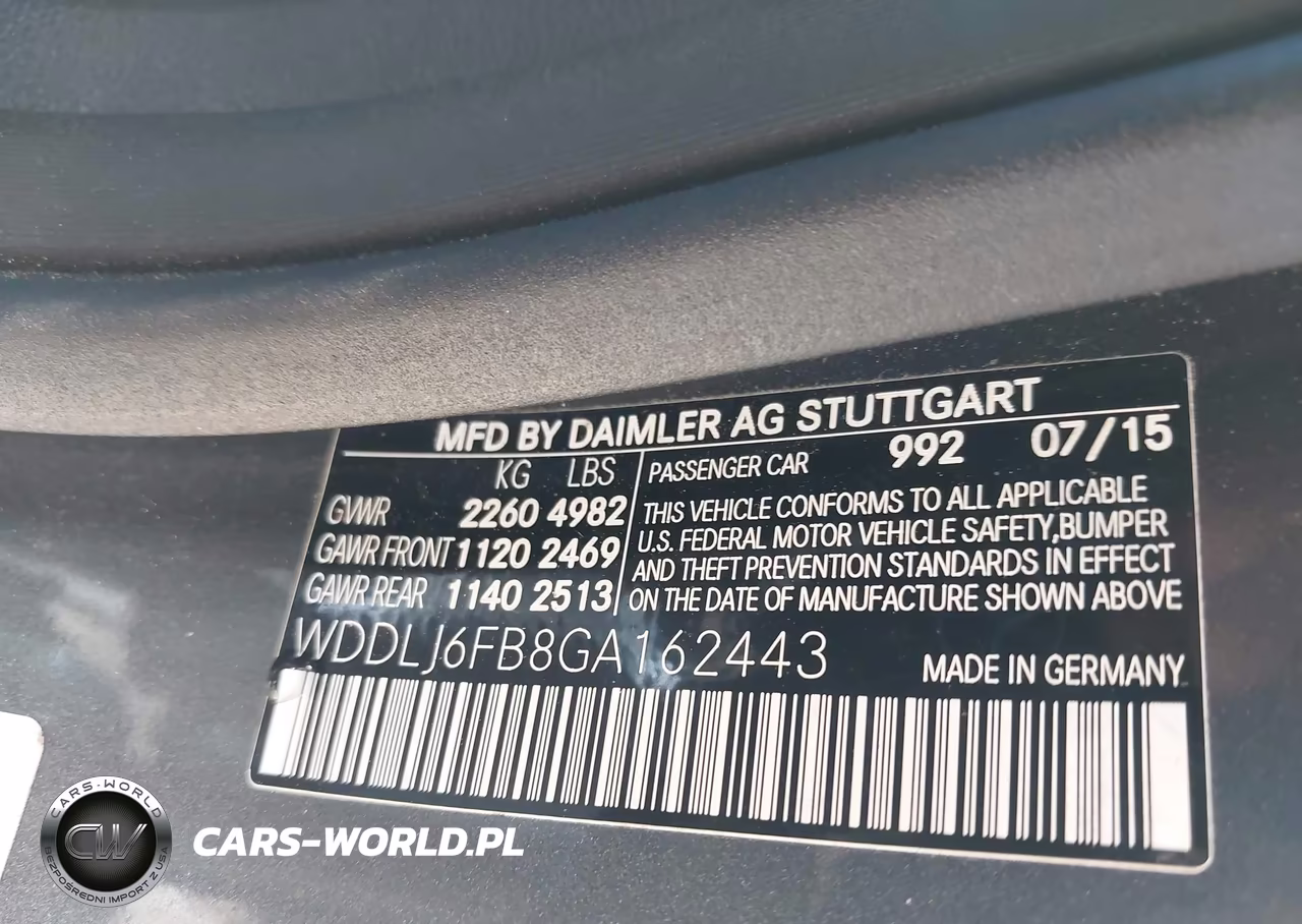 2016 Mercedes-Benz Cls 400 VIN:WDDLJ6FB8GA162443 - 9