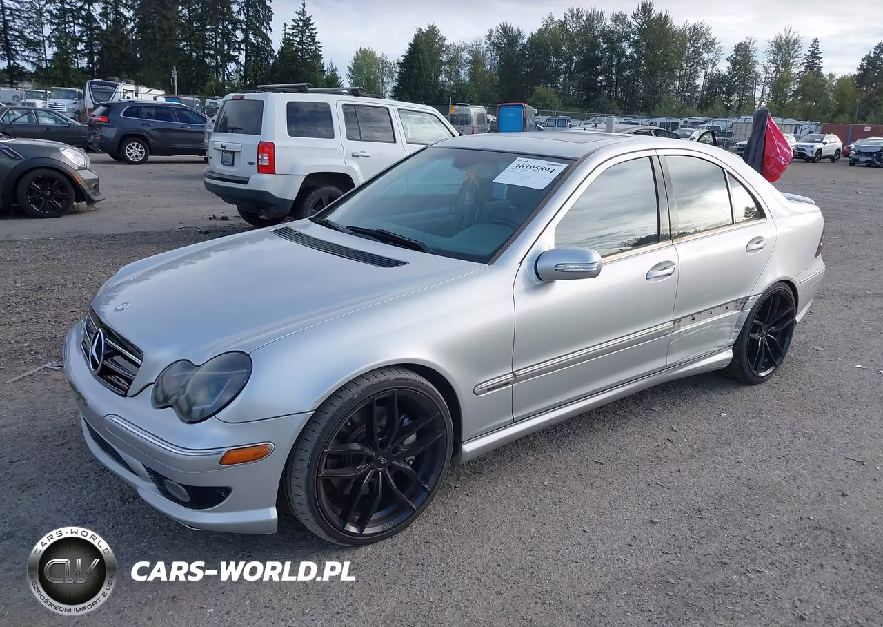 2005 Mercedes-Benz C 230 Kompressor Sport VIN:WDBRF40J05F672651 - 2